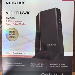 Netgear Nighthawk Black Modem